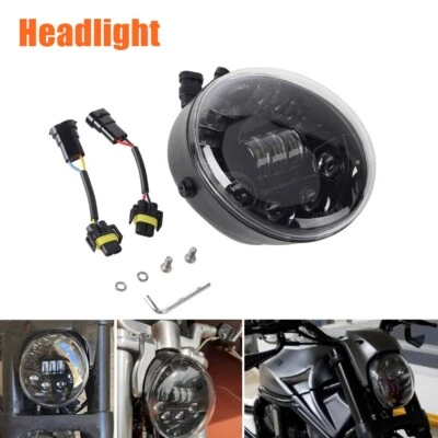 Faro delantero LED para motocicleta Harley V-Rod VRSCX VRSCA Rod 2002-2017 Foto 1 de 4