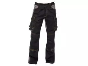 Ardon Work Trousers Vision, Bundhosen, Robust And Hard-Wearing, Black/Grey - Picture 1 of 2