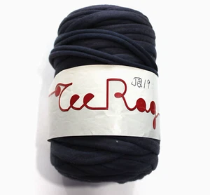 Euro Yarns Tee Rag Col Dark Blue 100% Cotton 11oz, Length varies per roll - Picture 1 of 5