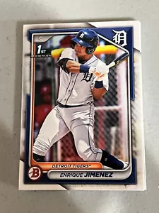 (11) Card Lot 2024 Bowman Hobby Paper Enrique Jimenez 1st #BP-31 Detroit Tigers - Picture 1 of 2