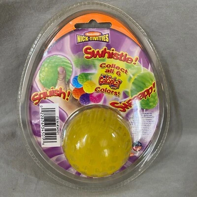 Nickelodeon Nick-Tivities New The Original GakSplat Ball 2002 Yellow Sealed Pack - Image 1 of 4