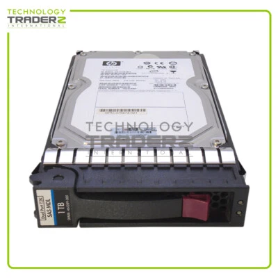 LOT OF 2 461137-B21 HP 1TB 7.2K SAS DP MDL 3G 3.5" HDD 461134-002 461134-003 - Image 1 of 2
