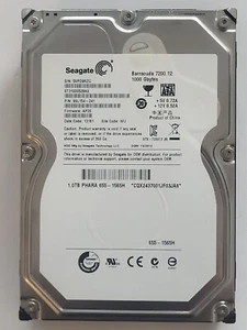 ST31000528AS, SN: 5VP, WU, PN: 9SL154-241, FW: AP2E, 13181, Seagate 1Tb 3.5" HDD - Imagen 1 de 2