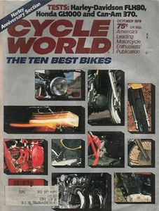 1978 October Cycle World - Vintage Motorcycle Magazine - Picture 1 of 2