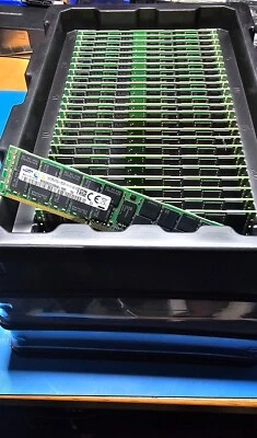 Samsung 16gb PC3L-12800R 2Rx4 ECC Server Memory DDR3 RDIMM M393B2G70BH0-YK0 - Image 1 of 4