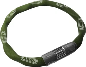 Abus 8808C Chain Lock - Combination, 2.8', 8mm Square, Green - Picture 1 of 1