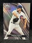2024 Topps Chrome Black Justin Steele Refractor /199 Chicago Cubs #71