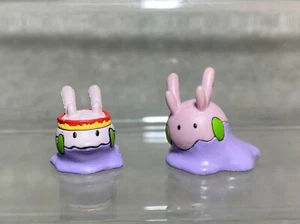 Goomy (2 piezas) Pokémon Monster T-arts, PC Colección Gashapon Figura Juguete Japón. - Imagen 1 de 2