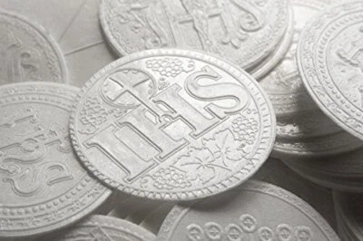 CHARISTIA Altar Bread 2 7/8 White Concelebration Host Box of 50