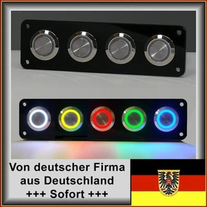 Klingeltaster 18mm Edelstahl wasserdicht für Boot Klingelanlage LED grün - Bild 1 von 1
