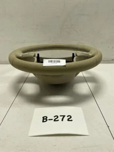 2007 VOLVO S80 STEERING WHEEL W/SWITCHES BEIGE LEATHER OEM+ - Picture 1 of 12