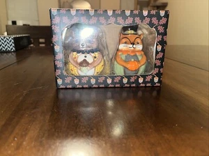 Johanna Parker Fox & Squirrel Salt And Pepper Shakers  - Picture 1 of 14