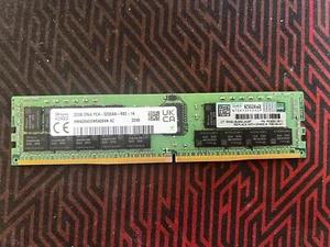 SK Hynix 32GB 2Rx4 PC4-3200AA ECC HMAG84EXNRA084N AC 2249 - Bild 1 von 2