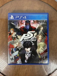 Persona 5 (PlayStation 4, 2017) with Dualshock 4 skin - Picture 1 of 4