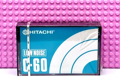 CINTA DE CASETE EN BLANCO HITACHI LOW NOISE 60 1972 EUROPA TIPO I (1) (NUEVA) Foto 1 de 3