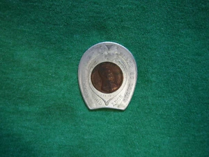 1920 Encased Good Luck Wheat Penny Souvenir - Picture 1 of 4