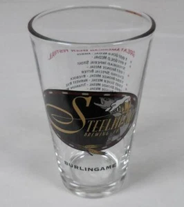 Vaso de cerveza pintado Steelhead Brewing Co. - Grandes medallas del festival de cerveza estadounidense - Imagen 1 de 5