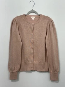 Crewcuts Girls Cardigan XL 12-14 Powder Long Sleeve Crew Neck Button Up NWOT - Picture 1 of 5