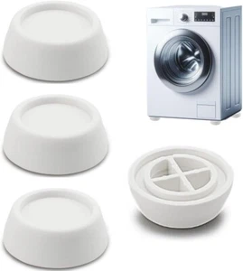 Piedini Antivibrazione Lavatrice E Asciugatrice - Piedi in Gomma Antiscivolo 4pz - Imagen 1 de 8