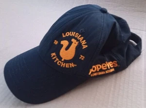 Popeye's Louisiana Kitchen schwarze Mütze Restaurant Hut 100 % Baumwolle (Preisvorschlag senden) - Bild 1 von 6