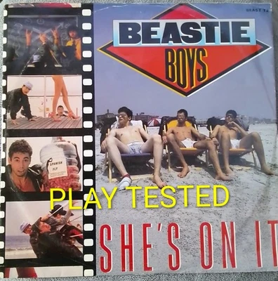 Beastie Boys She's On It 12" Vinyl Record VG+ Cond Play Tested - Image 1 of 4