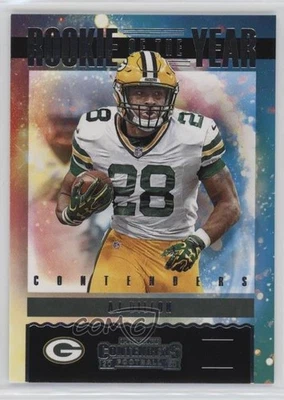 2020 Panini Contenders Rookie of the Year Contenders AJ Dillon #RY-AJD RC - Image 1 of 2