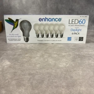 Feit Electric Enhance 2700K Soft White Light Bulbs LED Dimmable - 6-Pack 60 Watt - Picture 1 of 3