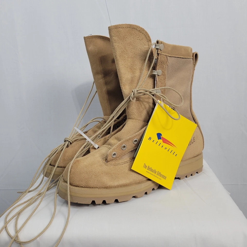 Botas Goretex Impermeables Belleville Military 790G talla 8.5 Ejército Fuerza Aérea Trabajo Nuevas Foto 1 de 4