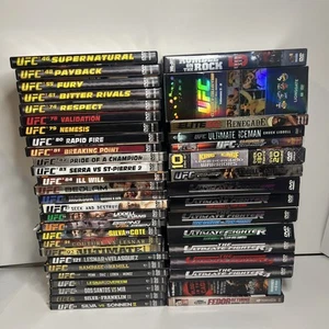 UFC Pride MMA DVD Lot of 43 Greatest Fights Knockouts Ultimate Fighter - Picture 1 of 5