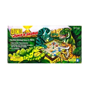 Educational Insights Boardgame Dino Jump-a-saurus Box Fair/VG - Picture 1 of 2