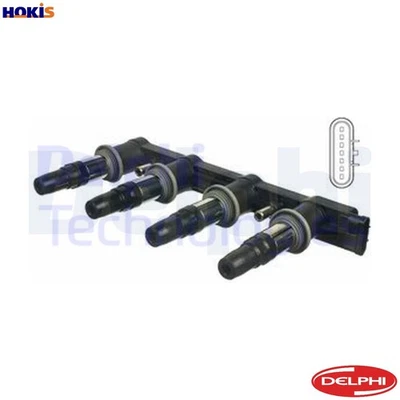 IGNITION COIL CE01840-12B1 FOR LDT 1.4L LDE 1.6L 4cyl - Image 1 of 4