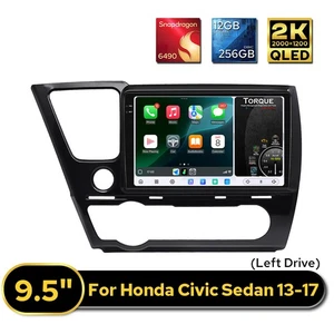 Plug & Play Android Multimedia Player for 2013-2017 Honda Civic LX/EX-L/Si Sedan - Foto 1 di 9