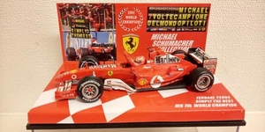 COLLEZIONE SCHUMACHER 1:43 FERRARI F2004 7° CAMPIONE MARLBORO LIVERY VERSIONE 2 - Foto 1 di 7