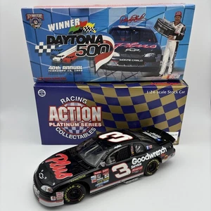 1998 Dale Earnhardt #3 GM Goodwrench Plus Daytona 500 Winner 1:24 Action Diecast - Picture 1 of 24
