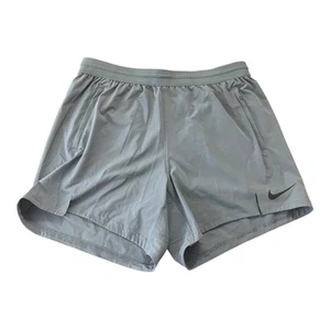 Nike Dri-FIT Training Shorts Mens 2XL Gray Standard Fit Pockets Drawstring XXL - Picture 1 of 16