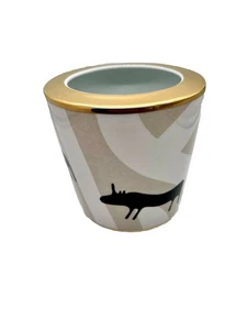 Jarrón Rosenthal Bvlgari Pa. Rupestre porcelana diseñador diseño del hogar decoración - Imagen 1 de 4