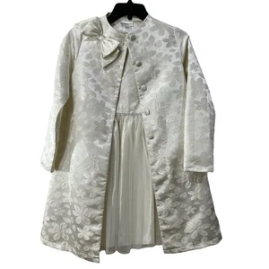Sweet Heart Rose Girls Floral Dress and Jacket 12 - Picture 1 of 12