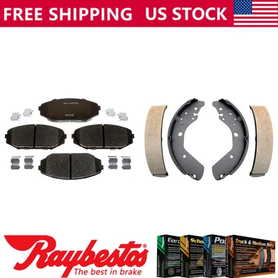 Kit pastillas de freno y zapatas de freno delanteras traseras de cerámica para Honda Odyssey 1999-2001 Foto 1 de 4