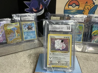 Pokémon Clefairy Holo CGC 10 Gem Mint 013/034 English - Image 1 of 4
