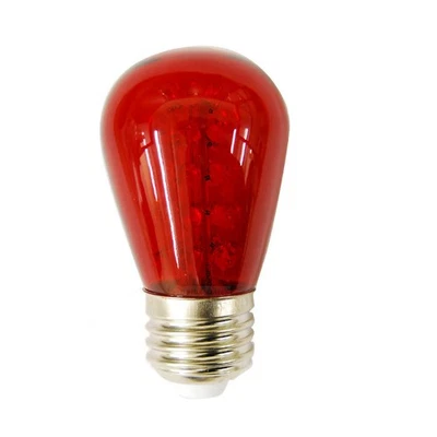 SUNLITE 1.1W 120V S14 Sign 30LED Red Light Bulb - Image 1 of 3