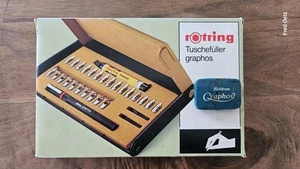 Original rOtring Graphos-Set Mit 25 Federn + Kleine Box PELIKAN Graphos - Bild 1 von 3