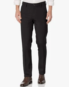 Dockers Workday Pants Black Khaki Smart 360 Flex Straight Fit Mens Size 40x30 - Picture 1 of 9