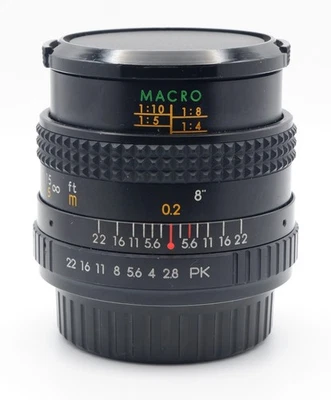Sears Auto Multicoated 28mm f2.8 Wide Angle Macro Lens US seller w/Caps PK Mount - Image 1 of 4