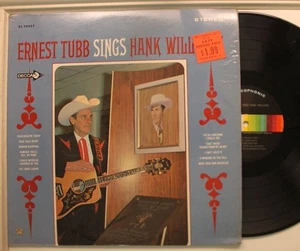 Ernest Tubb Lp Sings Hank Williams On Decca - Vg VG (In Shrink - Picture 1 of 1