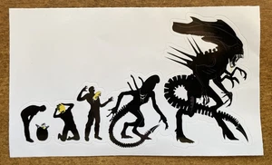 Pegatina ALIEN XENOMORPH - Laptop, Caja de Herramientas, Coche, Camión - Pegatina / Calcomanía - FSH! - Imagen 1 de 6