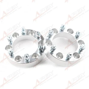 2PCS 6x139 to 6x139/ 6x5.5'' Wheel Spacers Adapters 1.5" Thick 12x1.5 Studs 6lug - Picture 1 of 5