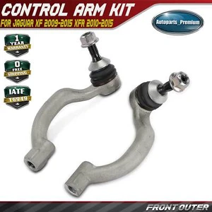2x Front Outer Tie Rod End for Jaguar XF 2009-2015 XFR 2010-2015 XFR-S 2013-2015 - Picture 1 of 9