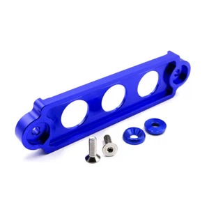 AZUL Anodizado Billet Aluminio Batería Atar Soporte Bloqueo para Honda - Imagen 1 de 8