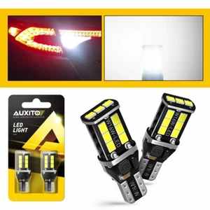 T15 LED Backup Reverse Light Bulbs 921 912 W16W Super Bright 6500K White CANbus - Picture 1 of 17