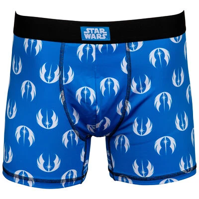 Star Wars Jedi Symbol Men's Underwear Boxer Briefs Blue - Image 1 of 2